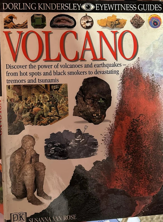 Volcano 1st Edition - Cased by Susanna Van Rose - old paperback