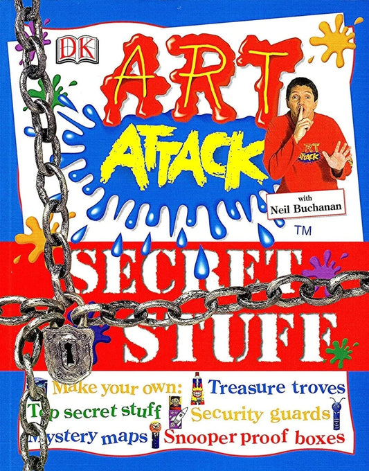 Art Attack Secret Stuff by Wayne Anderson - old paperback