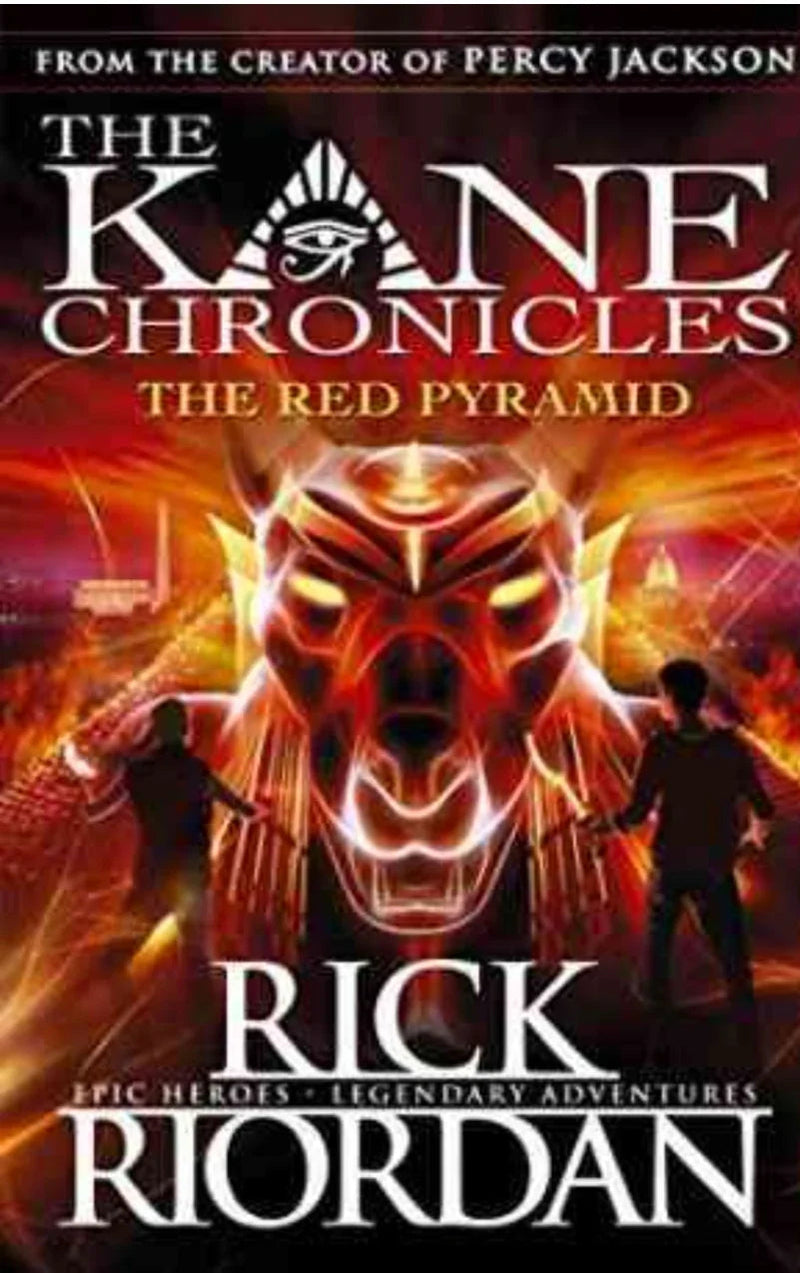 Red Pyramid by Rick Riordan - old paperback