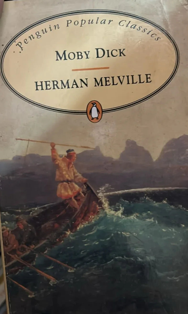 Moby-Dick by Herman Melville - old paperback