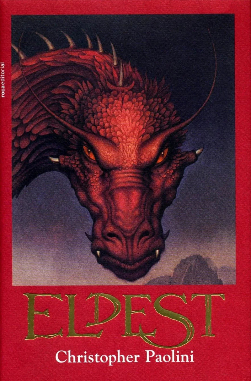 Eldest by Christopher Paolini - old paperback