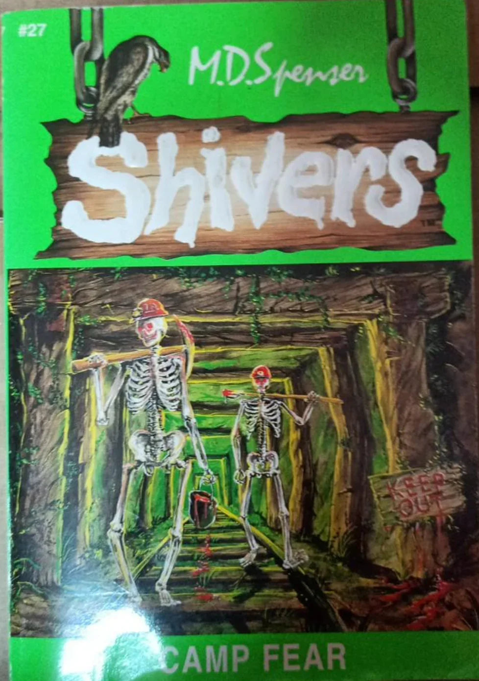 Shivers: Camp Fear by M.D Spenser - old paperback
