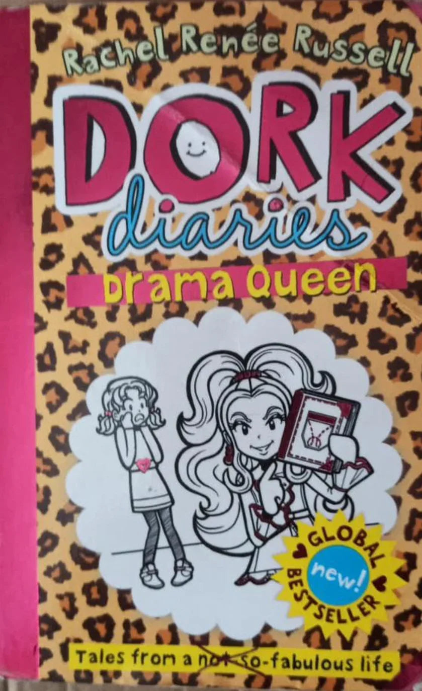Dork Diaries - Drama Queen by Rachel Renée Russell - old paperback