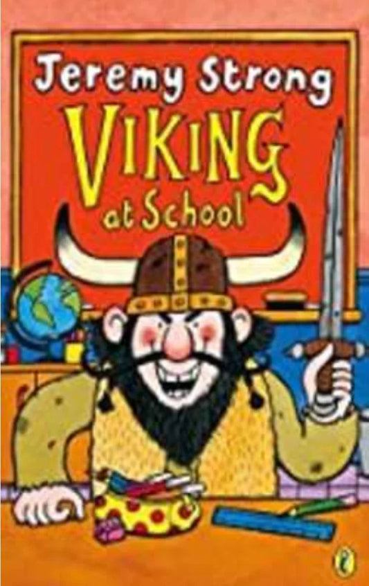 Viking At School by Jeremy Strong - old paperback