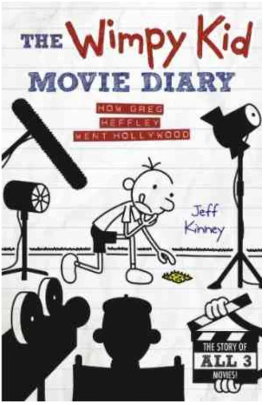 Wimpy Kid Movie Diary by Kinney, Jeff - old hardcover