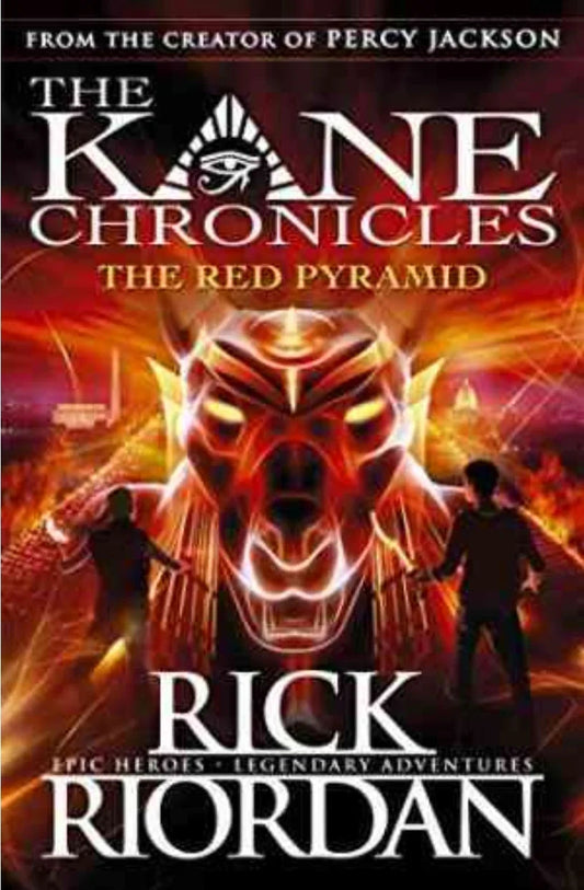 The Red Pyramid by Rick Riordan - old paperback