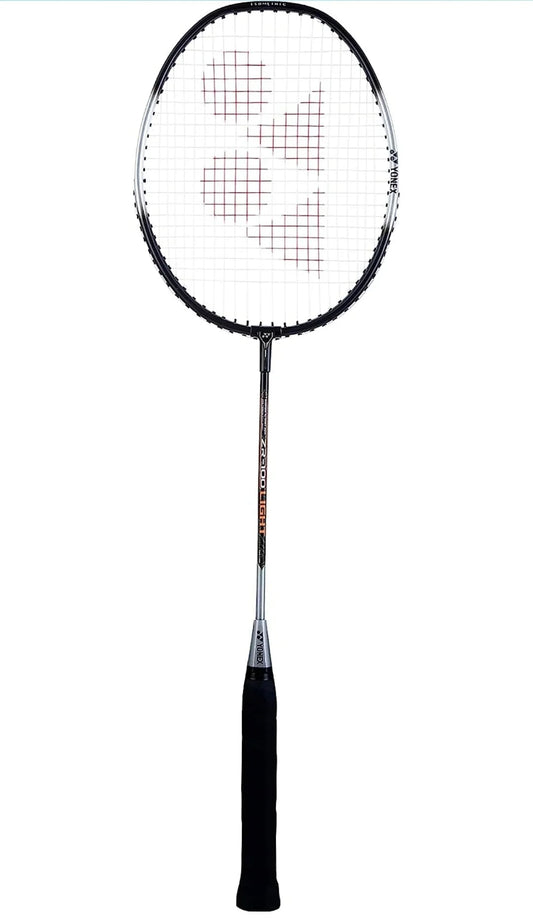 Yonex ZR 100 Light Aluminium Badminton Racquet with Full Cover | Made in India (Black,Pack of 1)