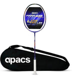 Apacs Finapi 232 Reborn (Unstrung, 42 LBS Mega Tension, World's Toughest Frame) Power Series Badminton Racket | Made with 100% Japanese Ultra Graphite Badminton Racquet with Full Cover (Blue)