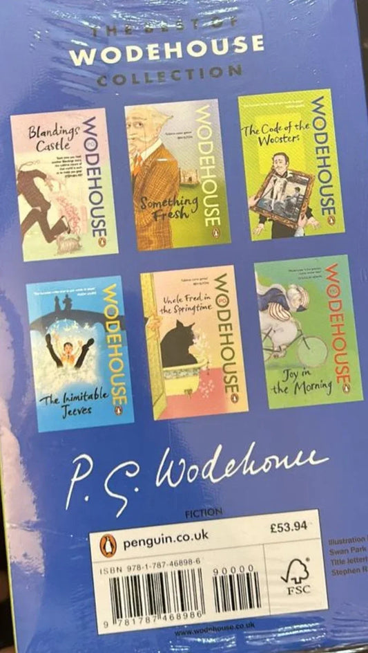 The Best of Wodehouse (6 Books Slipcase) – by P. G. Wodehouse