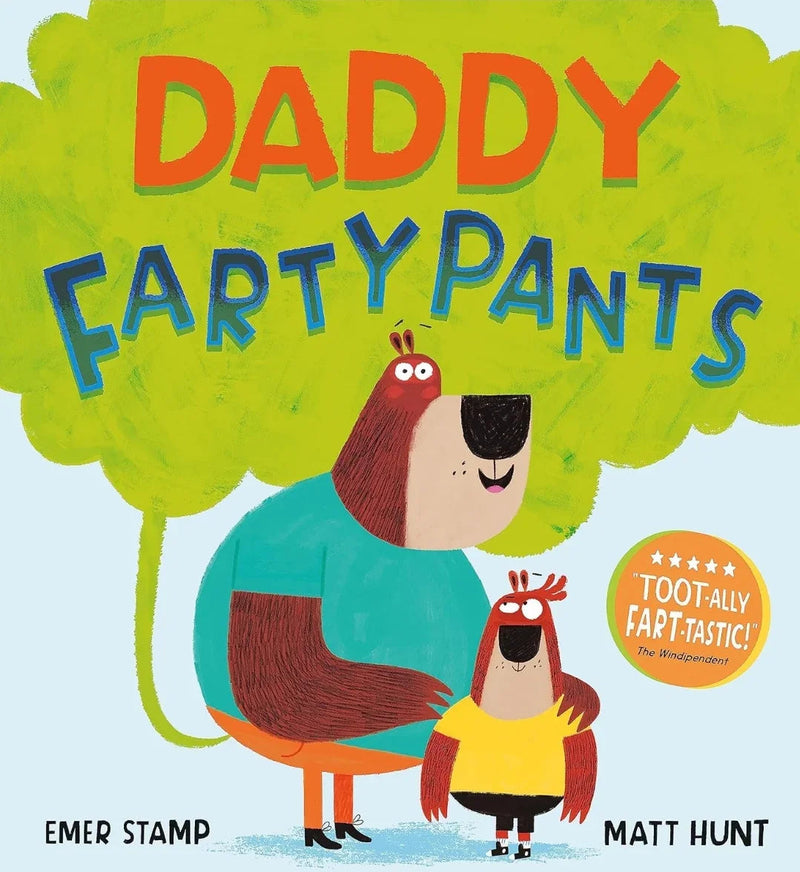 Daddy Fartypants by Emer Stamp - old paperback