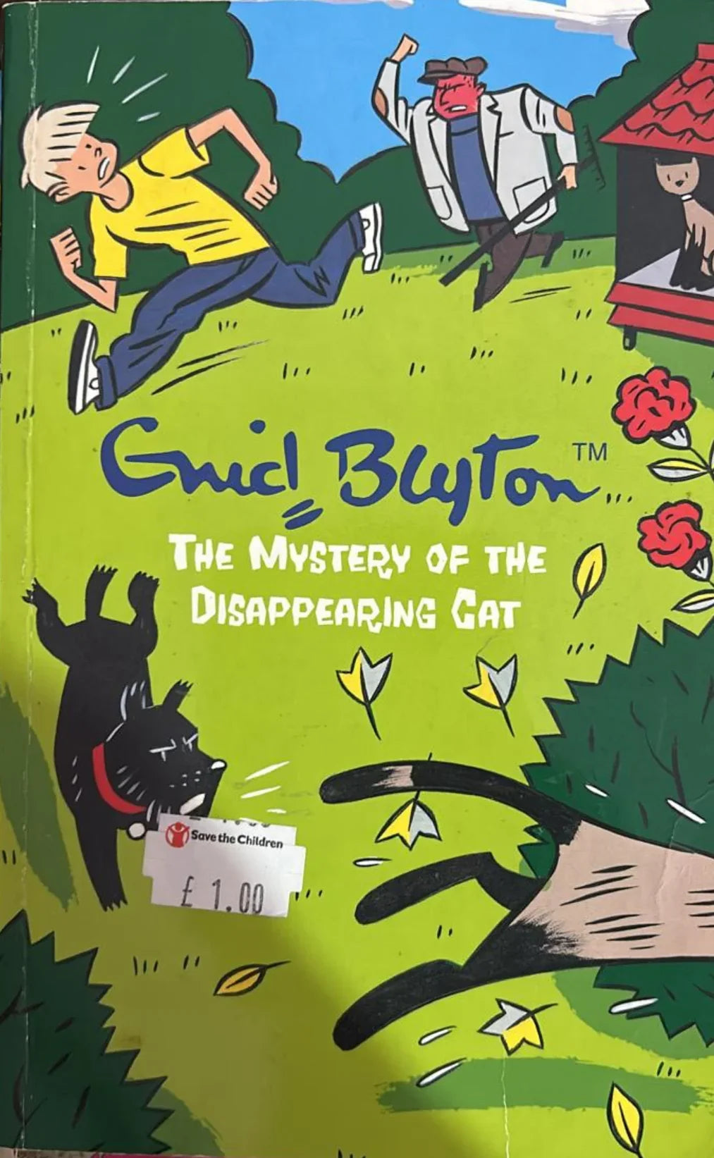 The Mystery of the Disappearing Cat by Enid Blyton - old paperback