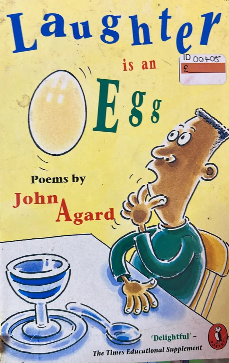 Laughter is an Egg by John Agard - old paperback