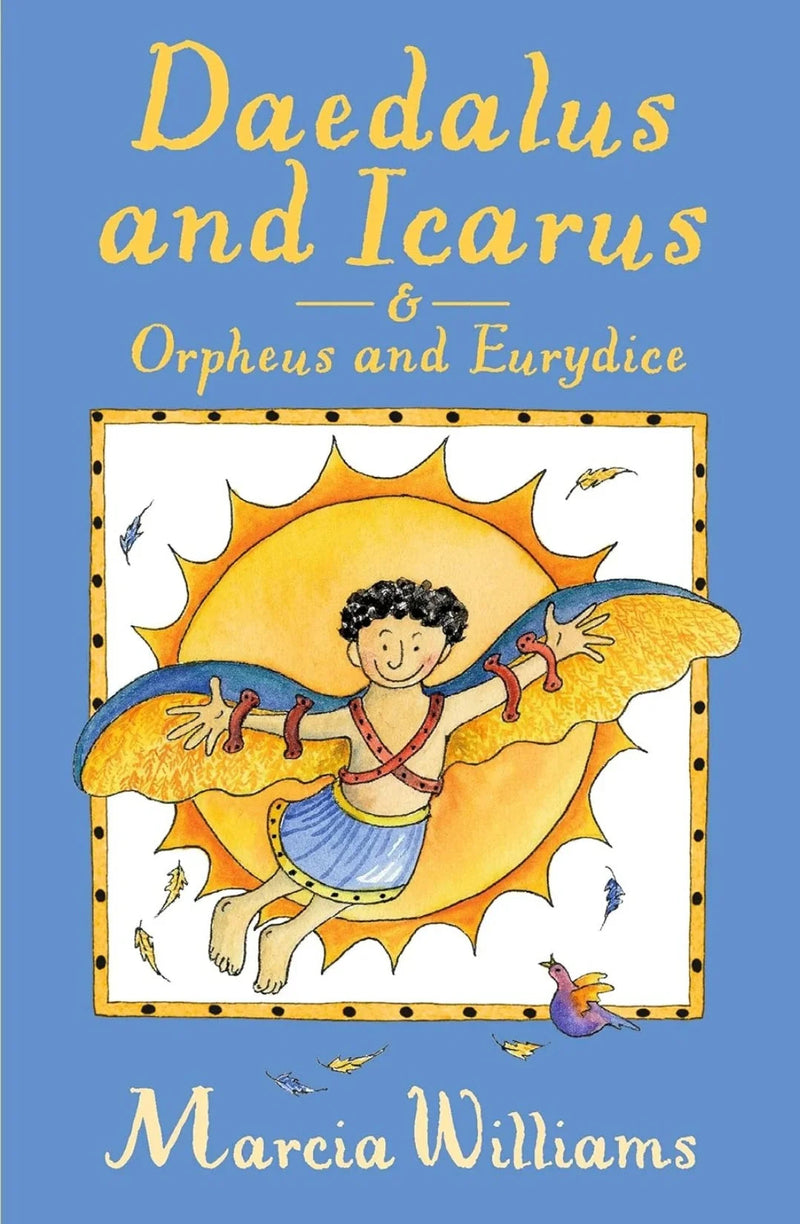 Daedalus and Icarus and Orpheus and Eurydice by Marcia Williams - old paperback