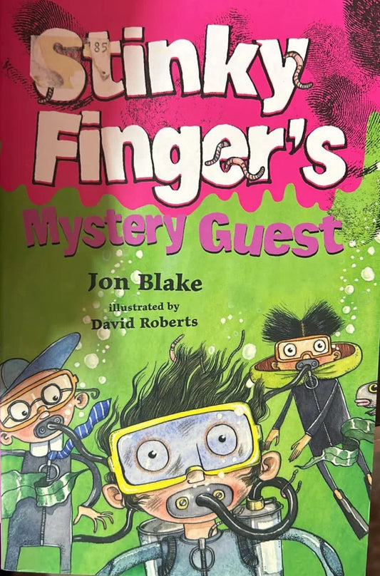 Stinky Finger's Mystery Guest by Jon Blake - old paperback