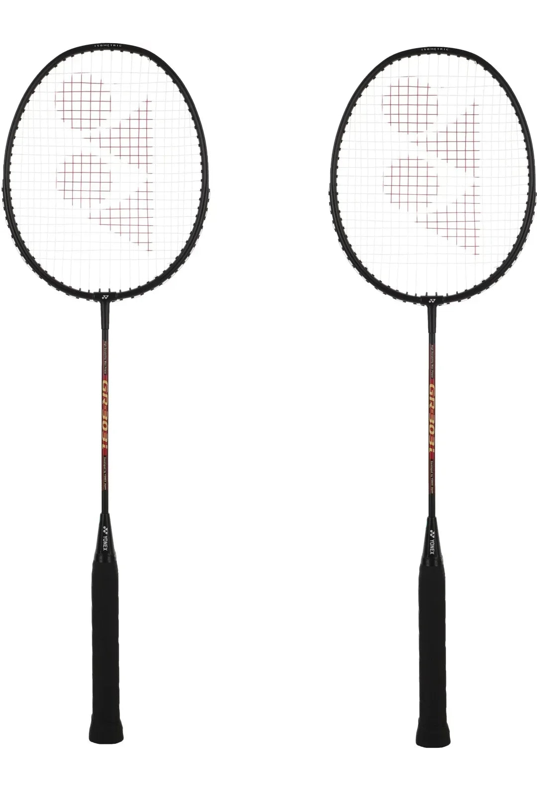 YONEX GR 303 I (Made In India) Black Strung Badminton Racquet (Pack of: 2, 85 g)