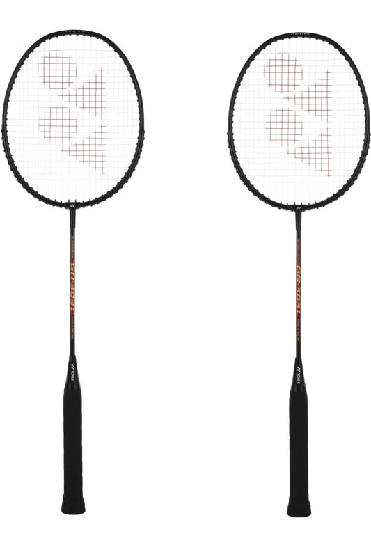 YONEX GR 303 I (Made In India) Black Strung Badminton Racquet (Pack of: 2, 85 g)