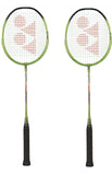 YONEX ZR 111 LIGHT Multicolor Strung Badminton Racquet (Pack of: 2, 85 g)