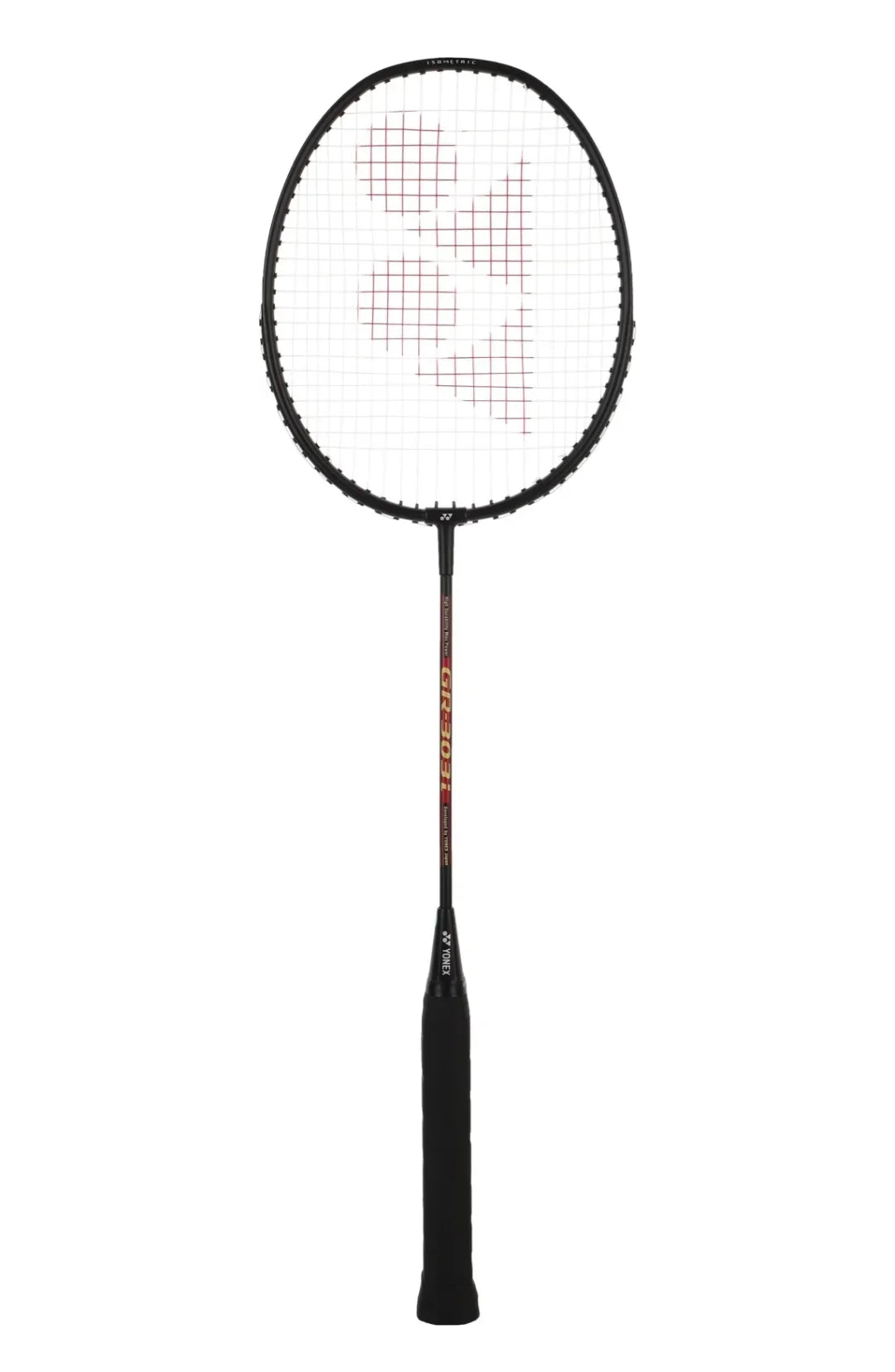 YONEX GR 303i Black, Red Strung Badminton Racquet (Pack of: 1, 83 g)