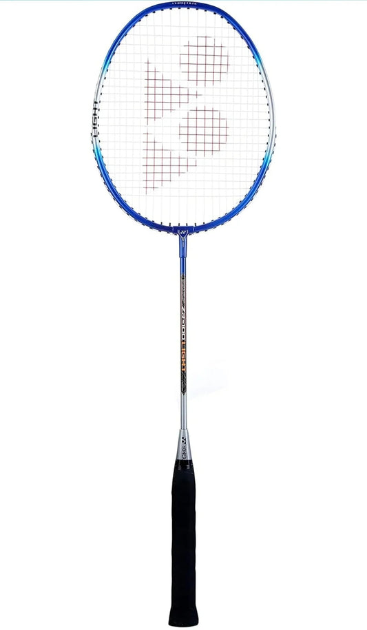 YONEX ZR 100 Light Aluminium Strung Badminton Racket with Full Racket Cover (Blue) | 95 grams