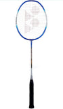 YONEX ZR 100 Light Aluminium Strung Badminton Racket with Full Racket Cover (Blue) | 95 grams
