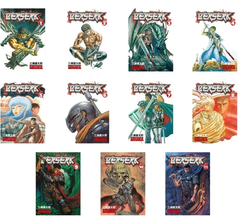 Berserk: (Volume 1 to 11) Box Set