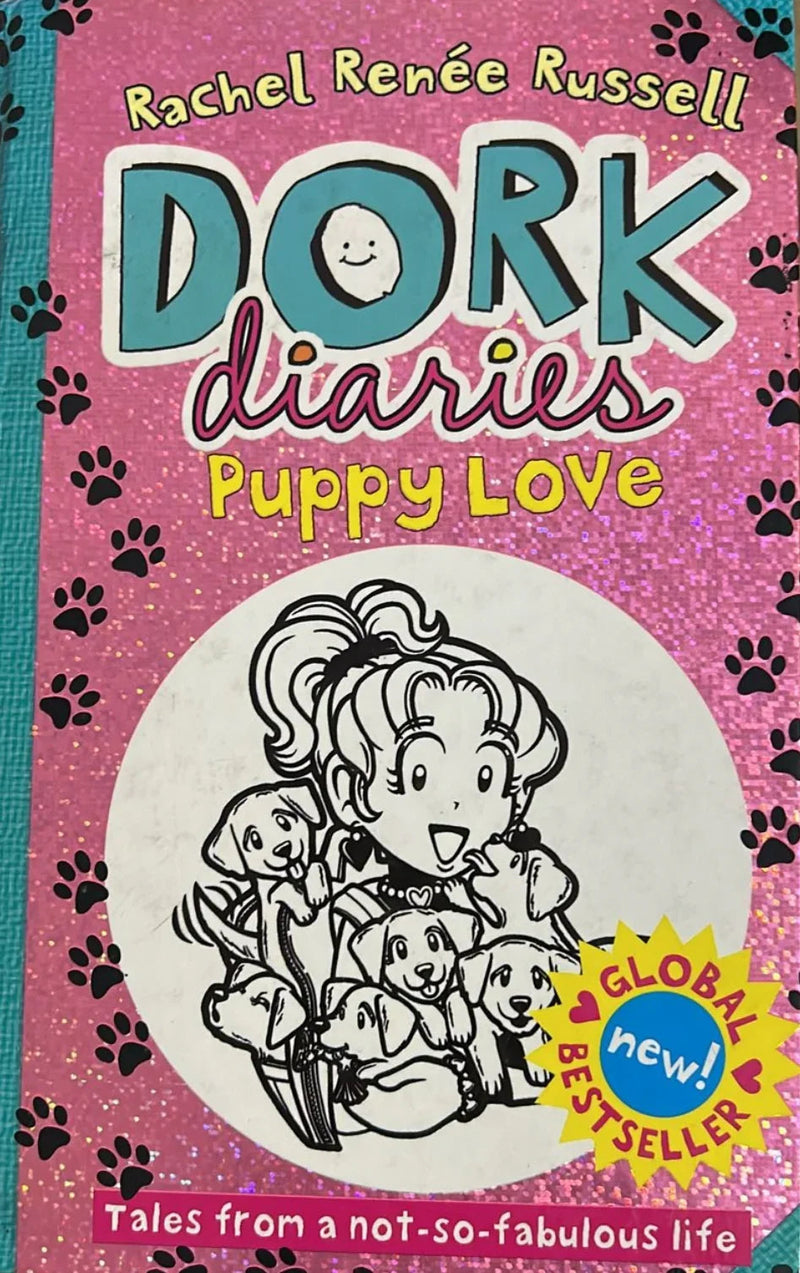 Dork Diaries: Puppy Love by Rachel Renée Russell - old hardcover