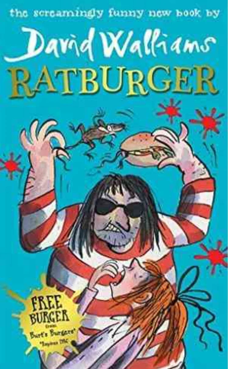 RatBurger by David Walliams - old hardcover