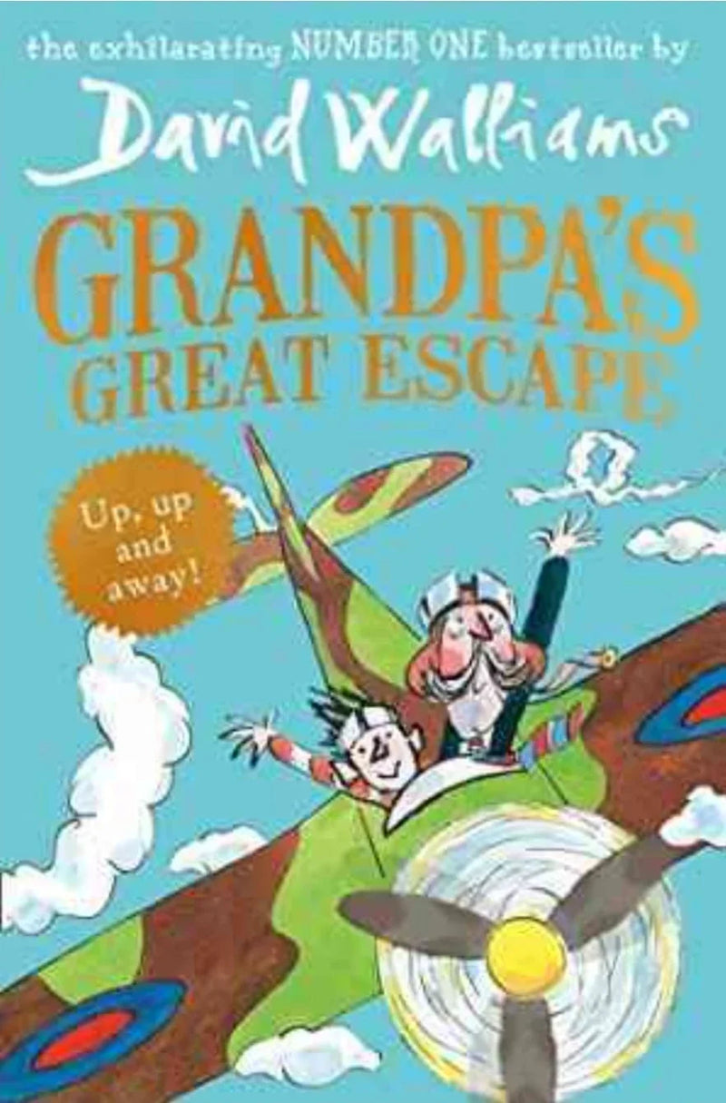 Grandpa's Great Escape by David Walliams - old hardcover