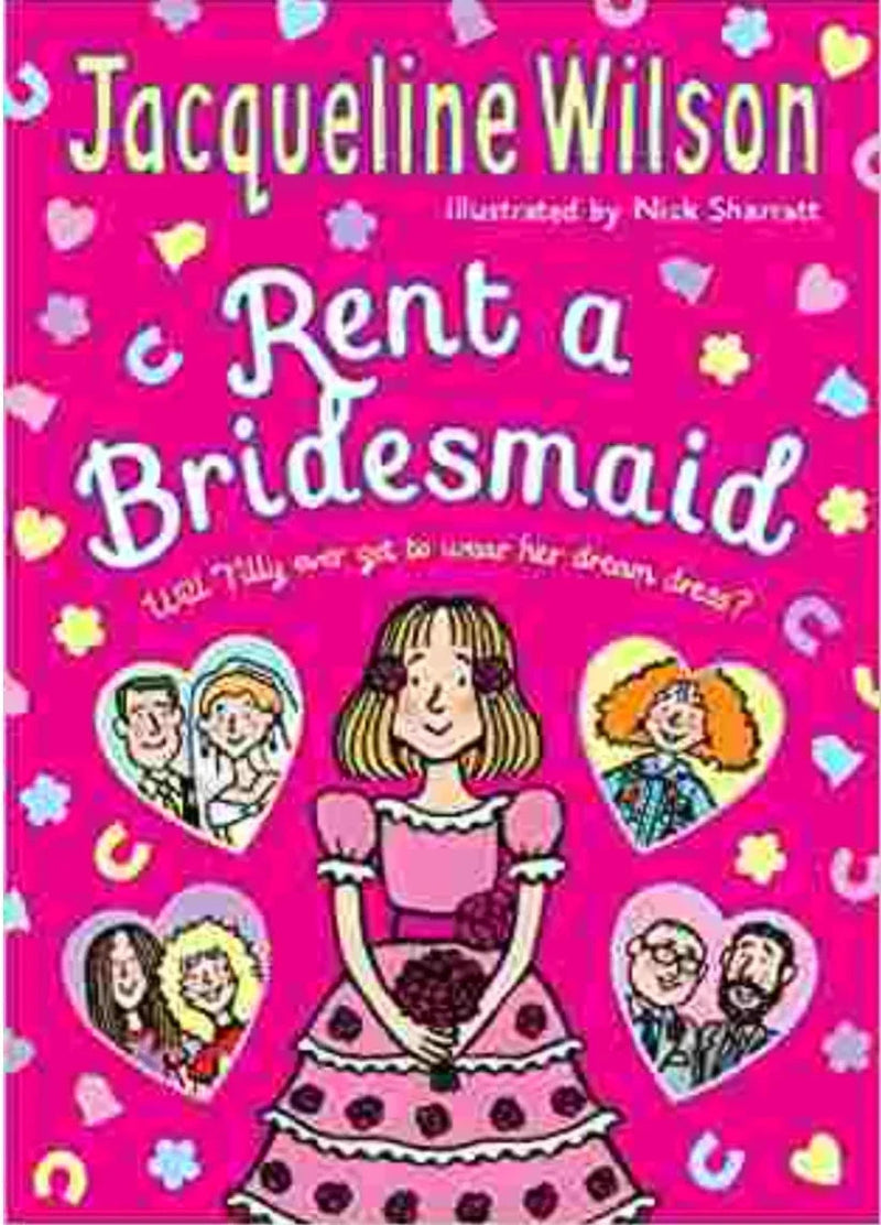 Rent A Bridesmaid by Jacqueline Wilson - old hardcover
