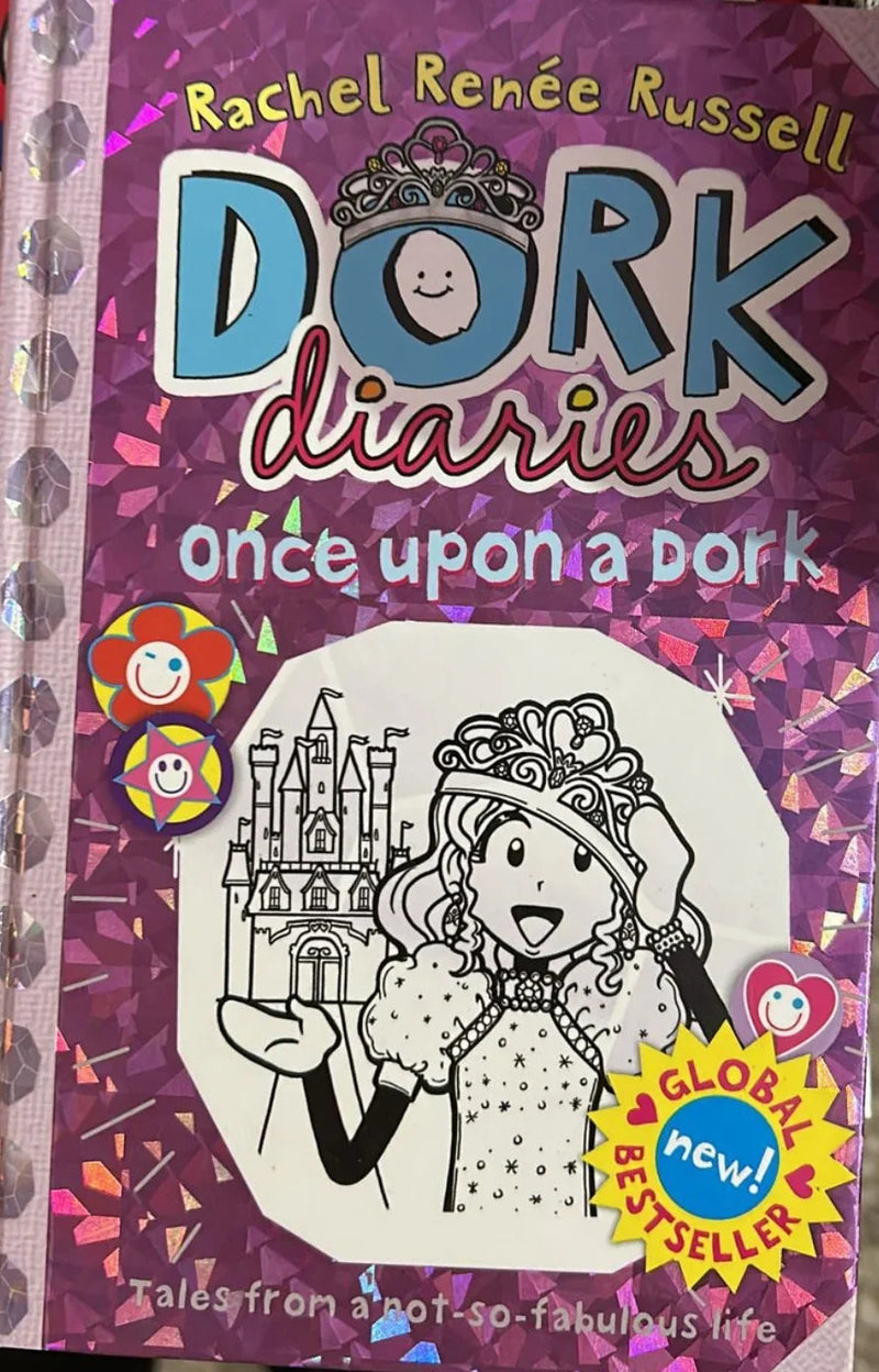 Once upon a Dork - Dork Diaries by Rachel Renée Russell - old hardcover
