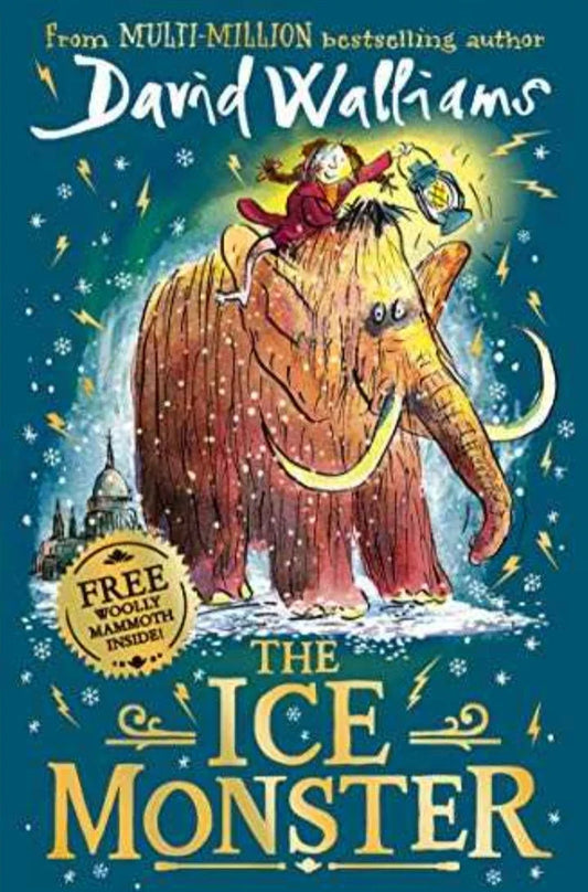 The Ice Monster by David Walliams - old hardcover
