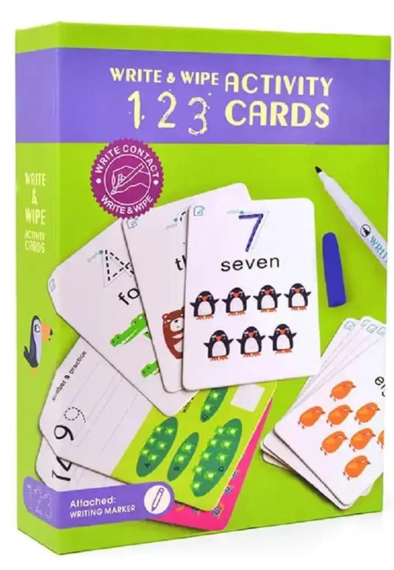 Flash Cards for Kids Early Learning | Easy & Fun Way of Learning 1 Year to 6 Years Babies and Kids(123 Numbers & Counting 27pcs)