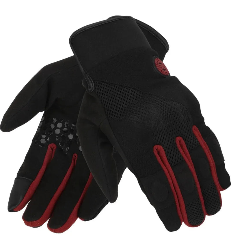 Royal Enfield Street Ace Red (20 cm) Riding Gloves Size S (Red)