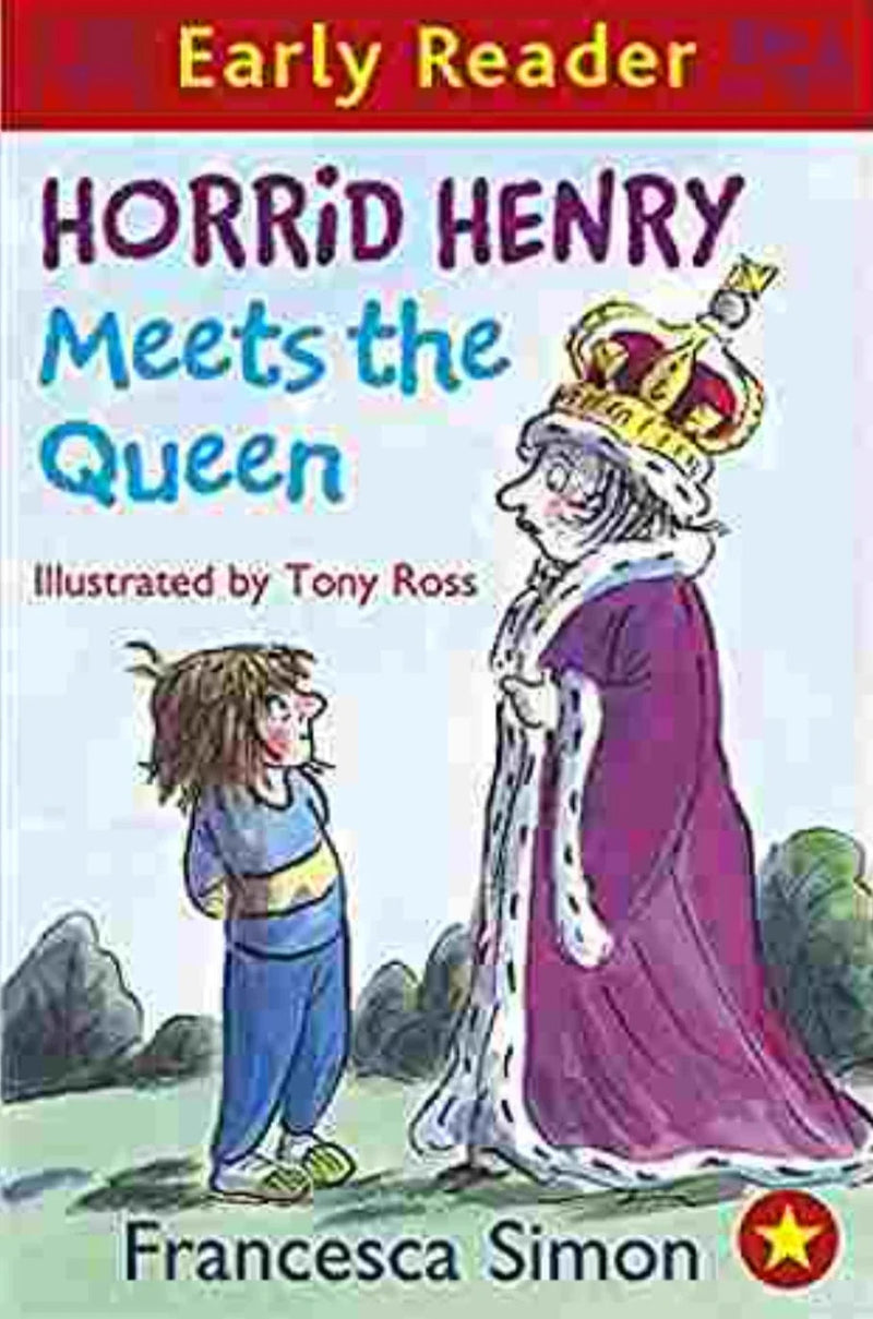 Horrid Henry Meets the Queen by Francesca Simon - old paperback