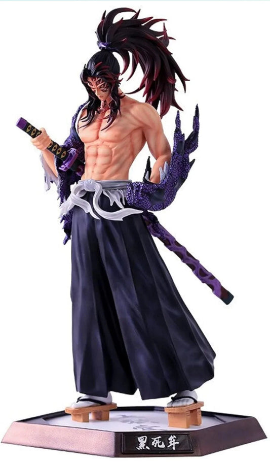 AUGEN Kokushibo Action Figure Limited Edition for Car Dashboard, Decoration, Cake, Office Desk & Study Table (30cm)(Pack of 1)