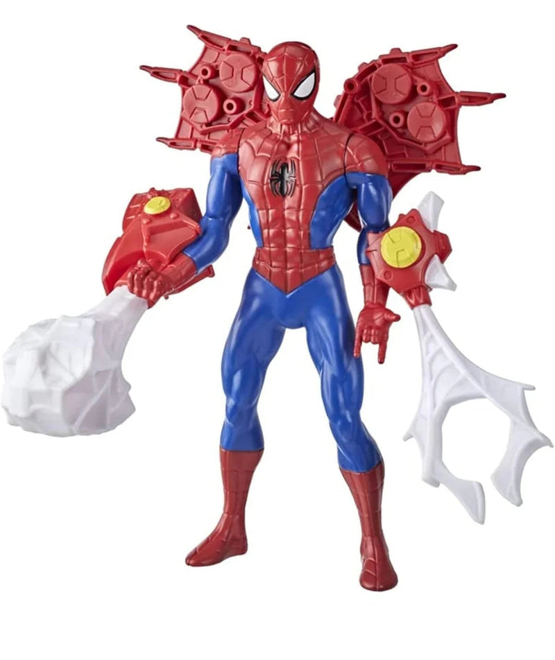 Marvel Hasbro 9.5-inch Scale Super Heroes and Villains Action Figure Toy Spider-Man and 3 Accessories, for Kids Ages 4 and Up