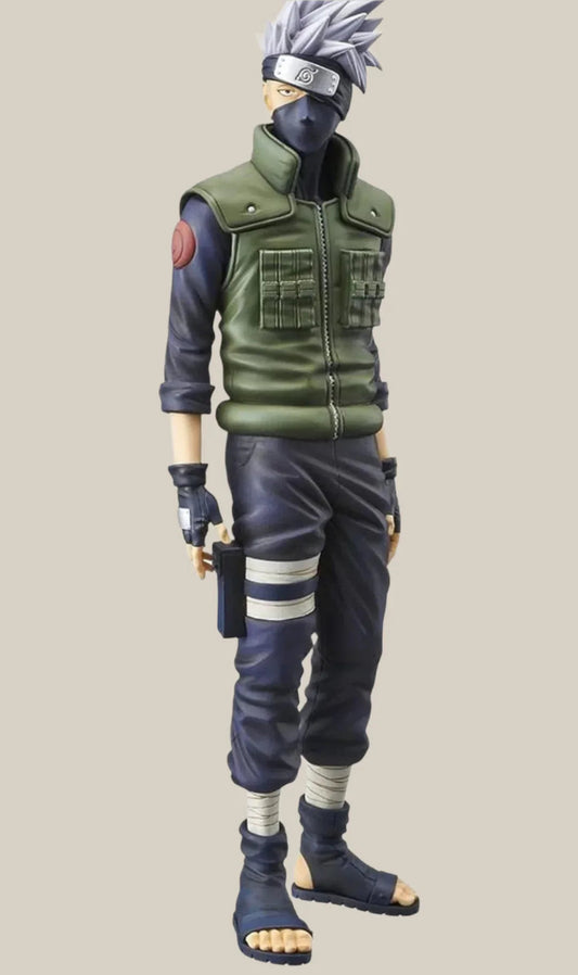 AUGEN Kakashi Hatake 5 Action Figure Limited Edition for Car Dashboard, Decoration, Cake, Office Desk & Study Table (27cm)(Pack of 1)