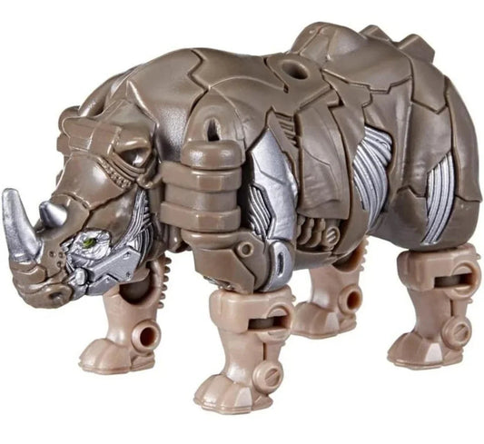 Transformers Toys Rise of The Beasts Movie, Beast Alliance, Beast Battle Masters Rhinox Action Figure - Ages 6 and Up, 3-inch