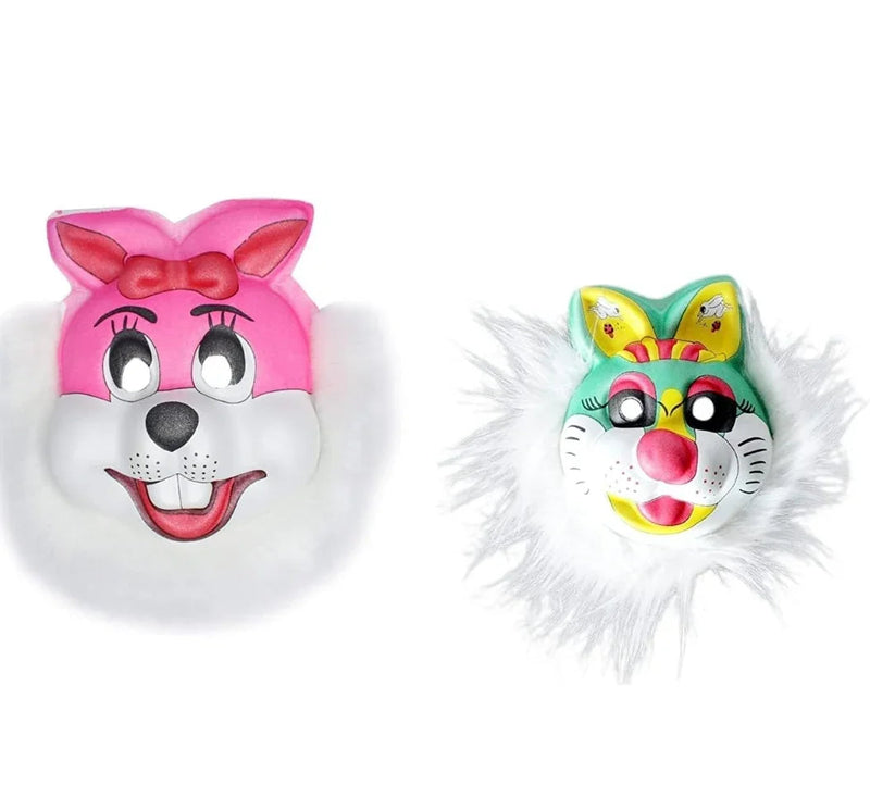 PoPo Toys Jungle Face Mask for Kids | Party Supplies for an Animal Themed Halloween/Holi | Pack of 1