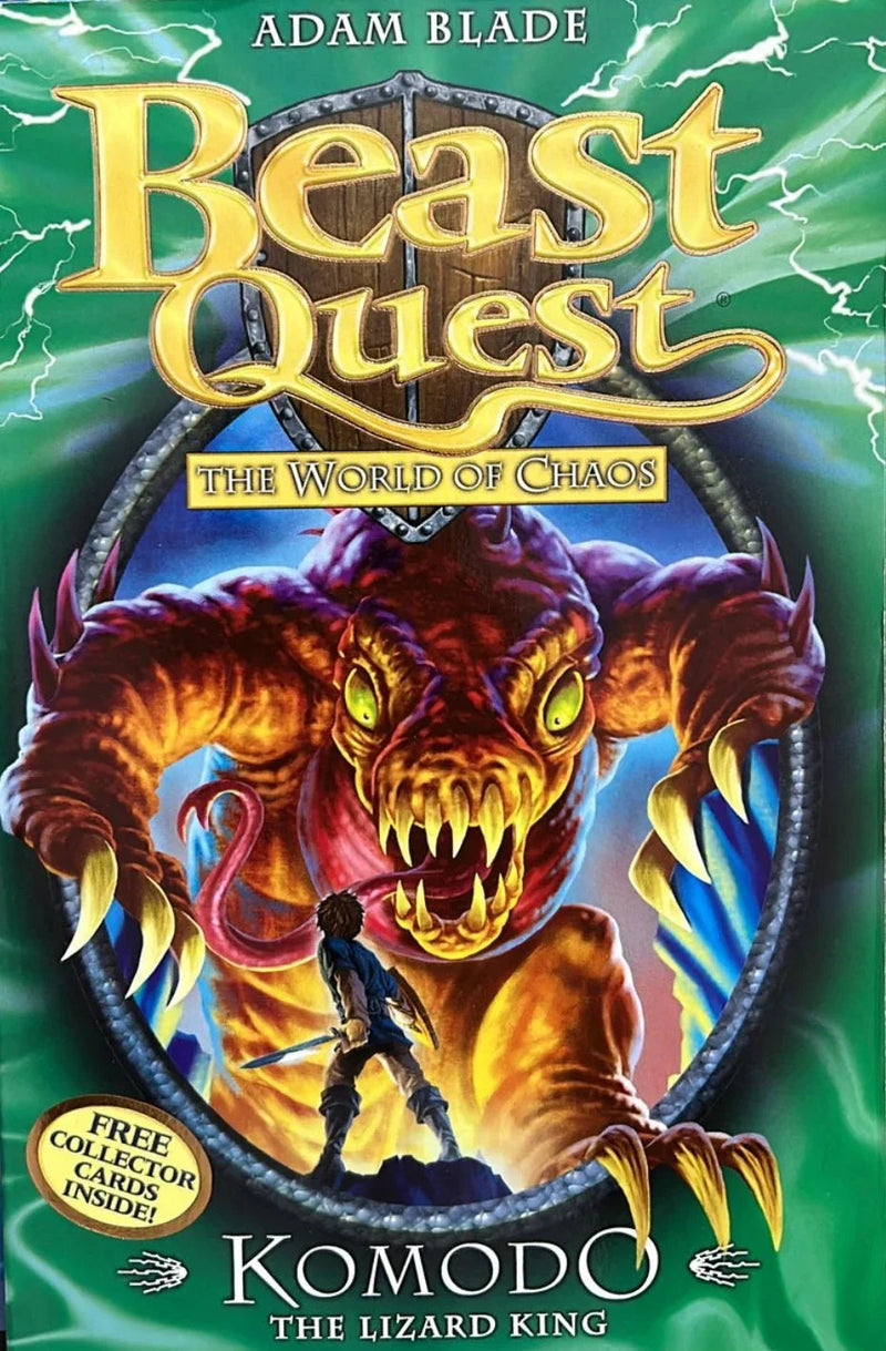 Komodo the Lizard King -Beast Quest by Adam Blade