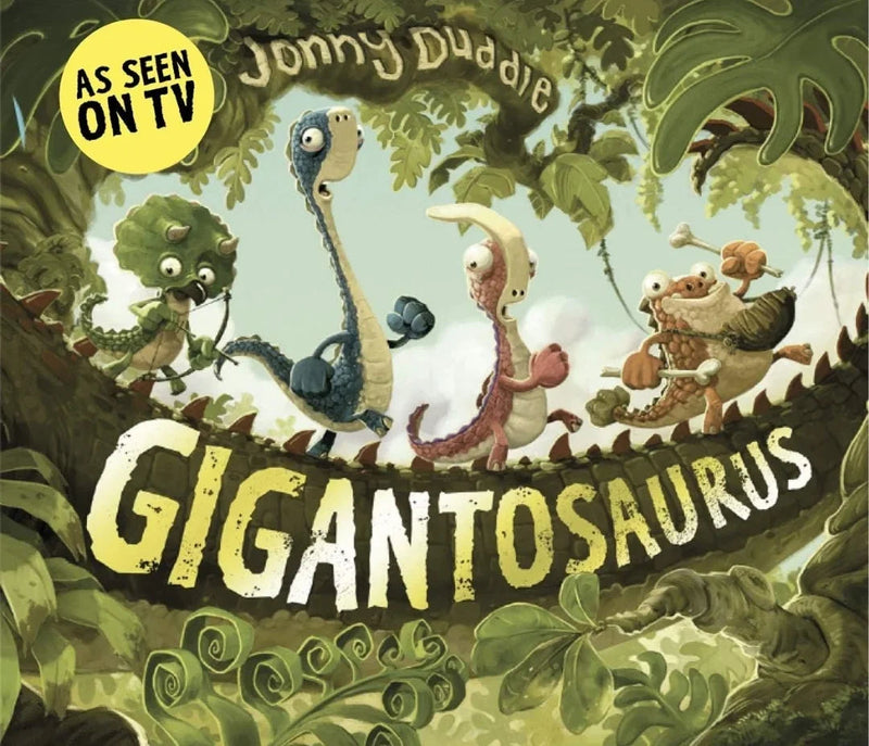 Gigantosaurus by Jonny Duddle - old paperback