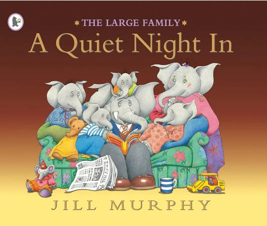 A Quiet Night In by Jill Murphy - old paperback