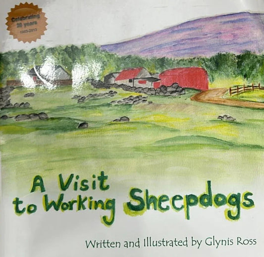 A Visit to working sheepdogs by Glyniss Ross - old paperback