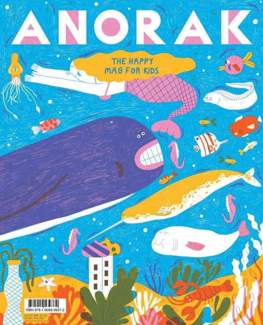 Anorak Magazine by Cathy Olmedillas - old paperback