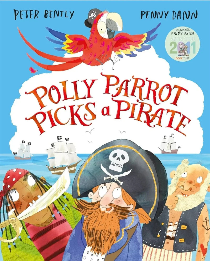 Polly Parrot Picks a Pirate by Peter Bently - old paperback