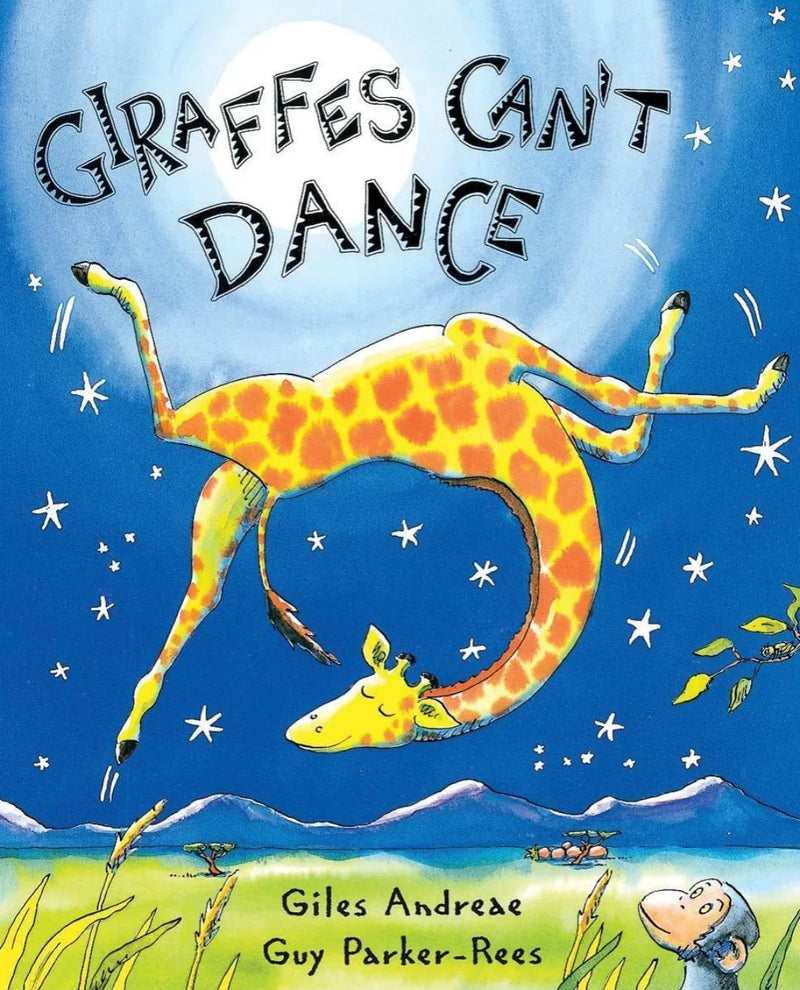 Giraffes can't dance by Giles Andreae - old paperback