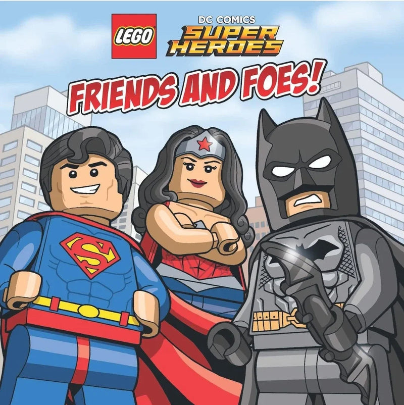 LEGO Superheroes Friends and Foes - old paperback