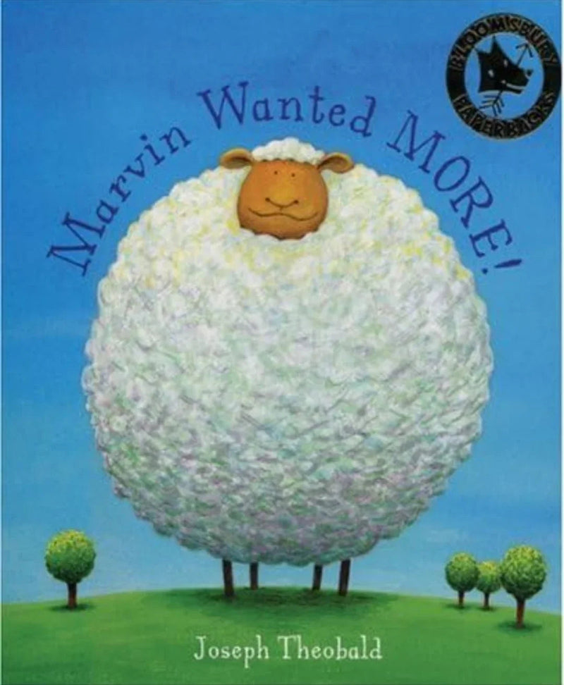 Marvin Wanted More by Joseph Theobald - old paperback