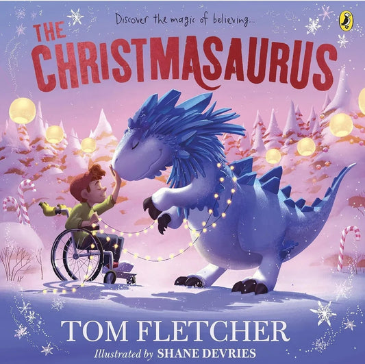 The Christmasaurus by Tom Fletcher - old paperback