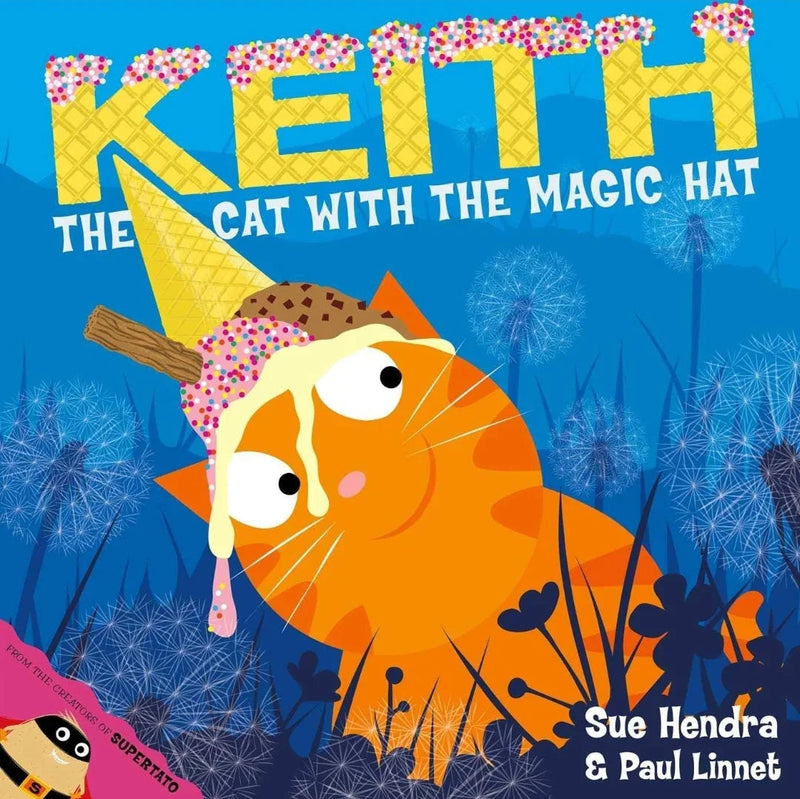 Keith the Cat with the Magic Hat by Paul Linnet - old paperback